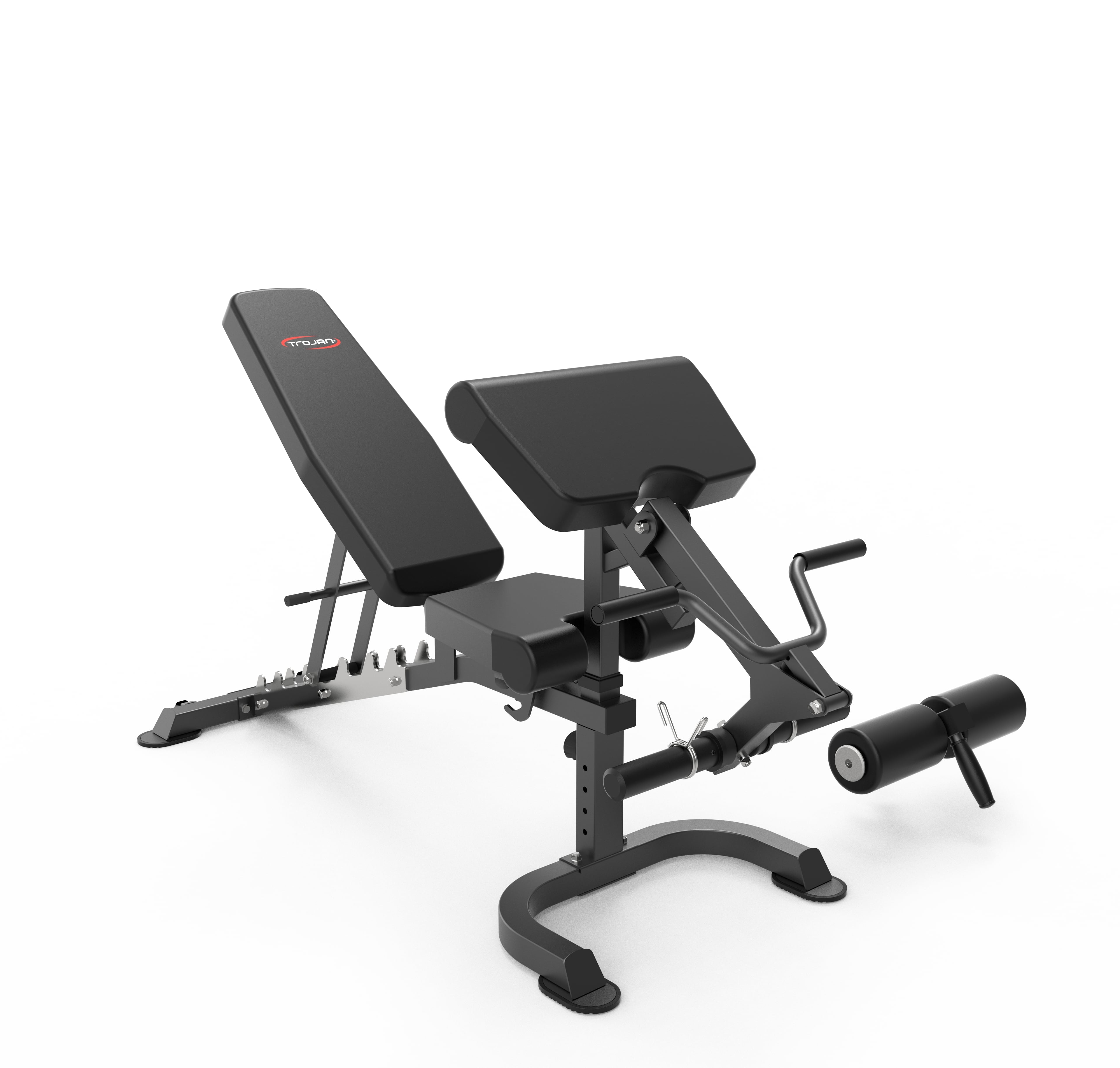 Exercise Bench FID Heavy Duty & Leg Curl Developer + Preacher
